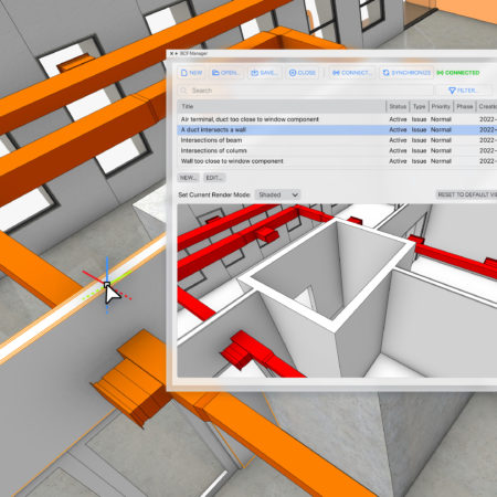 vectorworks 2023 includes a new BCF Manager that can now connect to cloud-based BIM management tools in real time. 