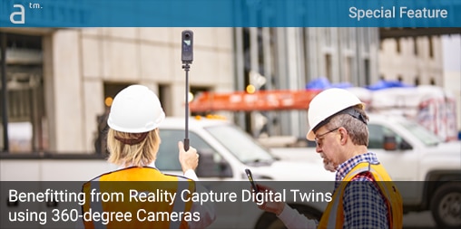 Benefitting from Reality Capture Digital Twins using 360-degree Cameras 