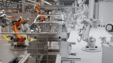 BMW factory digital twin. (Image: NVIDIA)