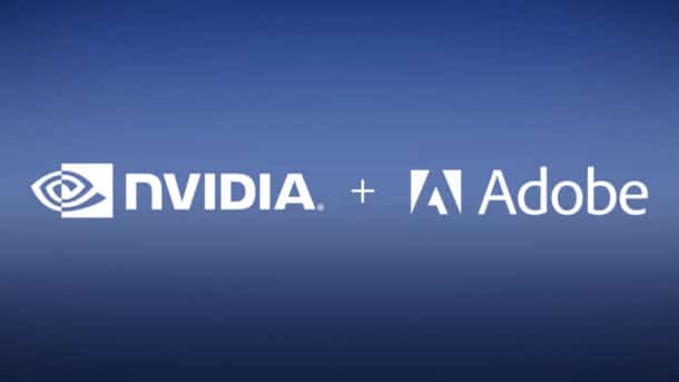 NVIDIA and Adobe logo