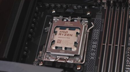 AMD Ryzen chips like the 7950X shown here power the BOXX workstations fueling accelerated workflows at Frantom Designs.