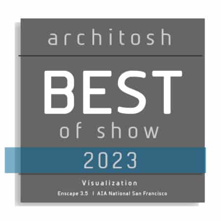 Architosh BEST in Show Award AIA23.