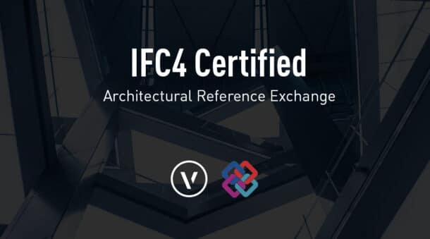 IFC4 Import Certified. Image: Vectorworks.