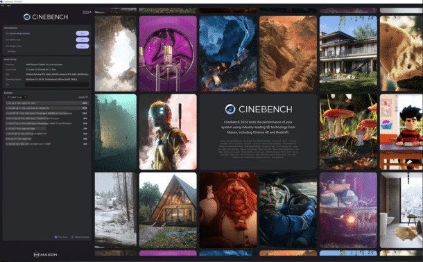 Cinebench Desktop