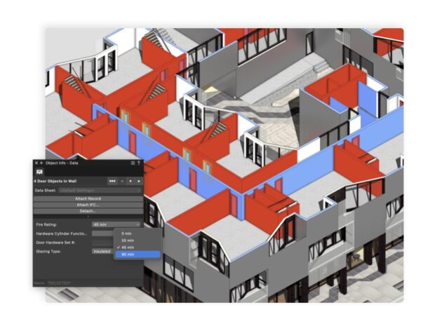 Data is at the center of Vectorworks.