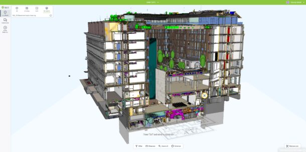 Dalux was a critical BIM tool for the Dorothea Hotel. 