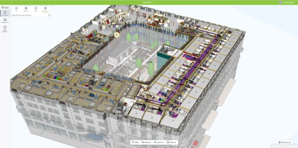 Dalux was a critical BIM tool for the Dorothea Hotel. 