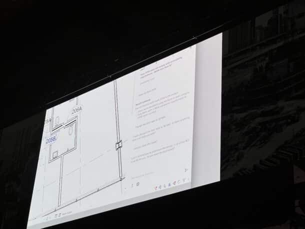 AI and MCP servers took the mic in Nashville for AU25. This image shows Revit with AI tool Autodesk Assistant.