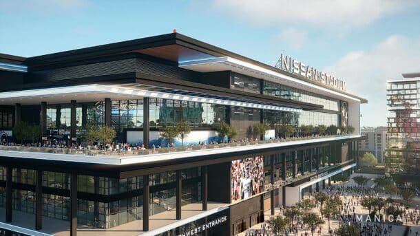 Autodesk Revit and ACC were mainstays in the Nissan Stadium.